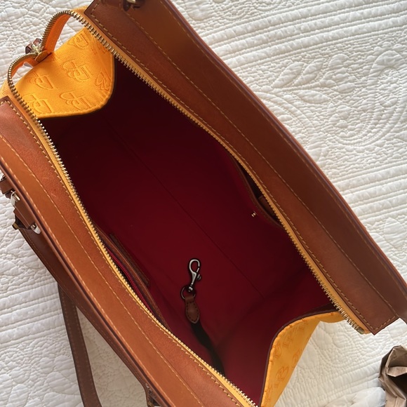 NWT Dooney & Bourke Blair Bag - Monogram / Yellow - Picture 4 of 7